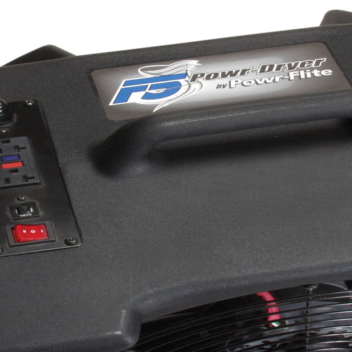 Powr-Flite F5 Axial Fan / Air Mover - Sweatfully