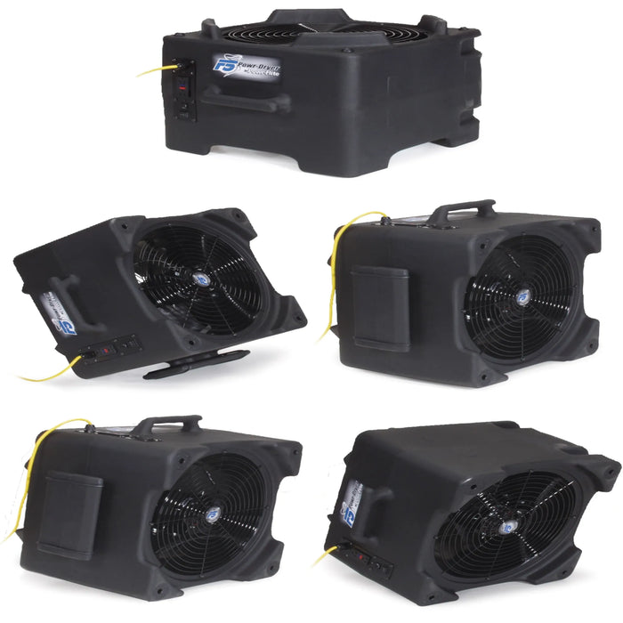 Powr-Flite F5 Axial Fan / Air Mover - Sweatfully