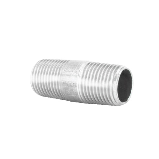 1/2 in. x 2 in. Galvanized Steel Nipple - Sweatfully