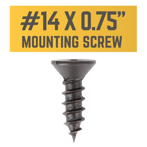 #14 x 0.75 in. Shelf Mounting Screws - Sweatfully