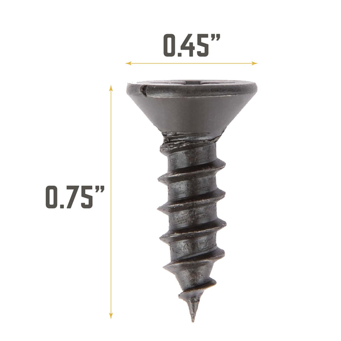 #14 x 0.75 in. Shelf Mounting Screws - Sweatfully