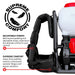 4 Gal Battery Powered Backpack Mosquito Fogger Sprayer 36V for Pest Control Ticks, Fleas, Flies, and Mosquitoes - Sweatfully