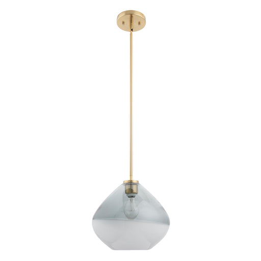 Pheobe 1-light Modern Handblown Glass Island Pendant Light - Sweatfully