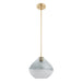Pheobe 1-light Modern Handblown Glass Island Pendant Light - Sweatfully