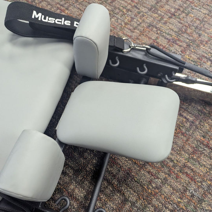 Pilates Table - Muscle D Fitness - Pilates Reformer - Sweatfully