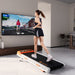 DeerRun Z10 12% Auto Incline Smart Walking Pad Treadmill with remote control-Orange - Sweatfully
