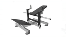 Excel Base Plate Loaded Hip Thruster - Muscle D Fitness -  Leverage Glute Drive - Sweatfully
