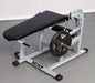 Excel Base Leg Extension / Leg Curl Combo - Muscle D Fitness - Plate Loaded - Silver, Black - Sweatfully