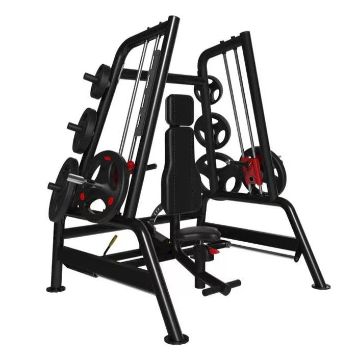 Power Leverage V2 Convergent Bench - Muscle D Fitness - Incline, Shoulder Press - Sweatfully