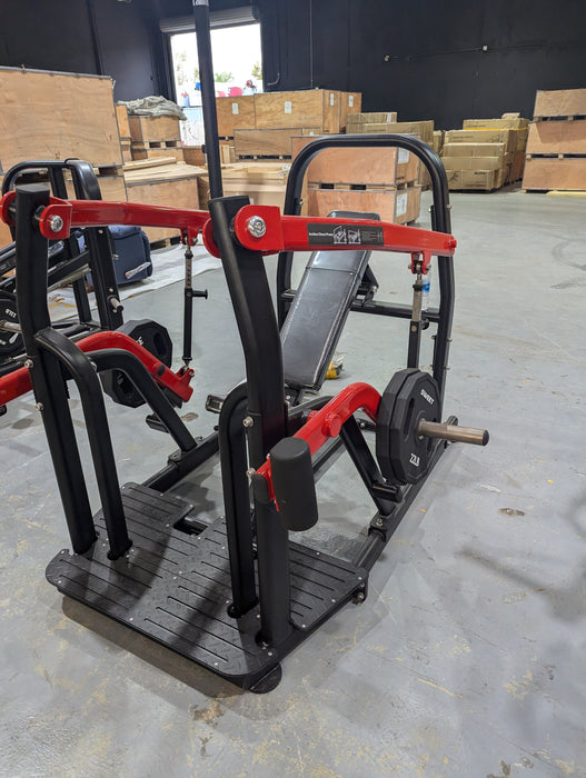 Sweet Incline Press -Black/Silver - Sweatfully
