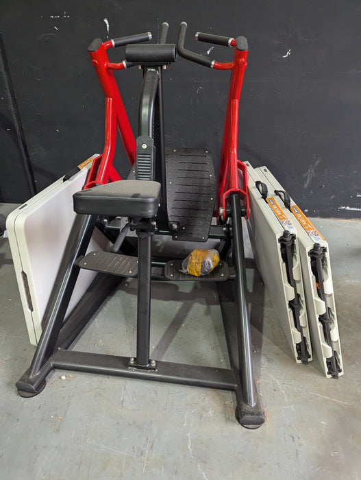 Sweet Seated Row - Black & Red - Black / Silver - Sweatfully