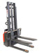 PS3300FE-3M Electric Pallet Stacker, 3300 lbs Capacity, 9.8 ft Lifting Height, Work with Open-bottom Pallets - Sweatfully