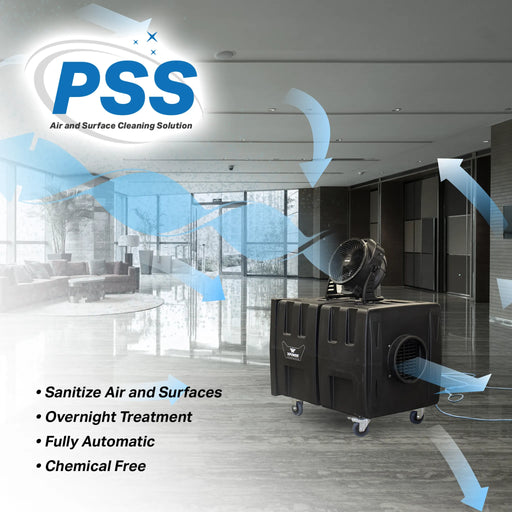 XPOWER Everest PLUS Programmable Sanitizing System (PSS) – 2000 CFM HEPA Air Purifier & Ozone Generator - Sweatfully