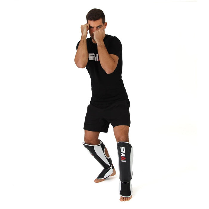 Essentials Muay Thai Shin Guards - Sweatfully