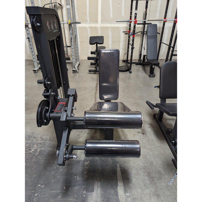 SFE Leg Curl & Leg Extension Machine w/ 250 lbs weight stack (New) - Sweatfully