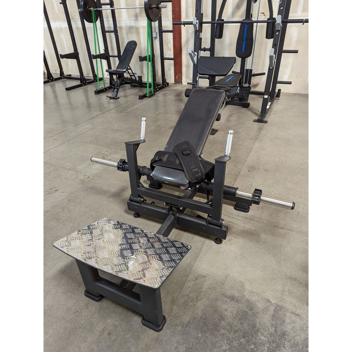 SFE Commercial Plate Loaded Hip Thrust Glute Machine (New) - Sweatfully