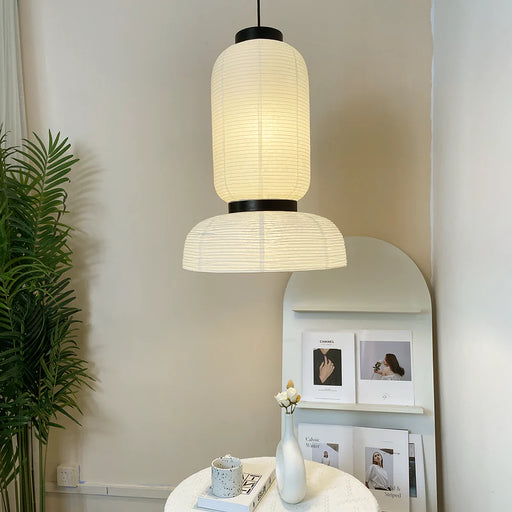 Rice Paper Lantern Pendant Lamp - Sweatfully