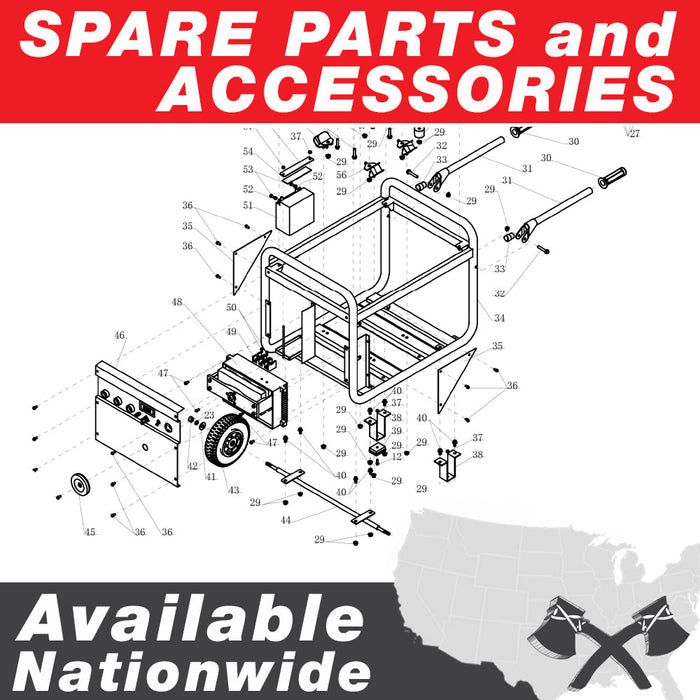 210 Amp Engine Driven Welder Generator 2000 Watt 15 HP Gas Powered - Sweatfully