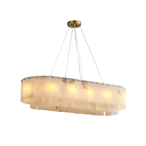 Pembridge Alabaster Chandelier - Sweatfully
