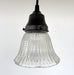 Petite Hobnail 1940's Glass Pendant Light - Sweatfully