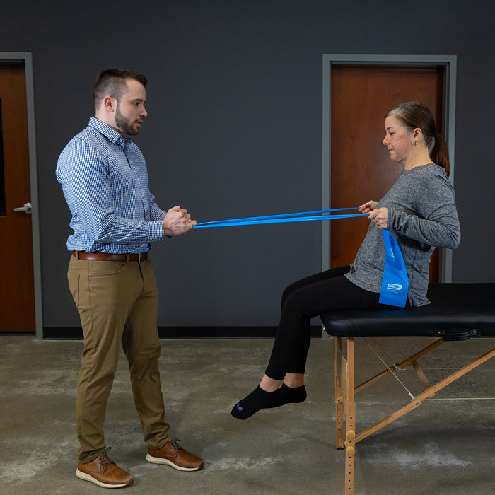 Physical Therapy Exercise Bands - 4" x 25 Yards - Sweatfully