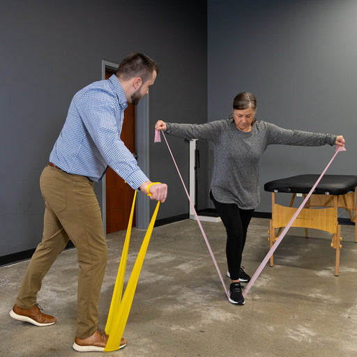 Physical Therapy Exercise Bands - 4" x 5' - Sweatfully