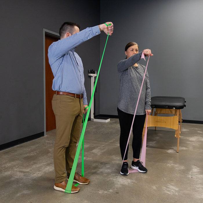 Physical Therapy Exercise Bands - 4" x 5' - Sweatfully