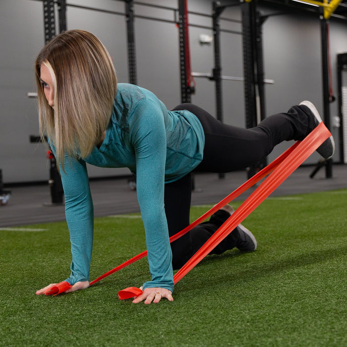 Physical Therapy Exercise Bands - 4" x 25 Yards - Sweatfully