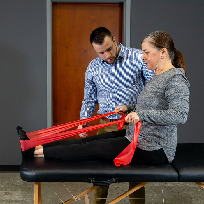 Physical Therapy Exercise Bands - 4" x 5' - Sweatfully