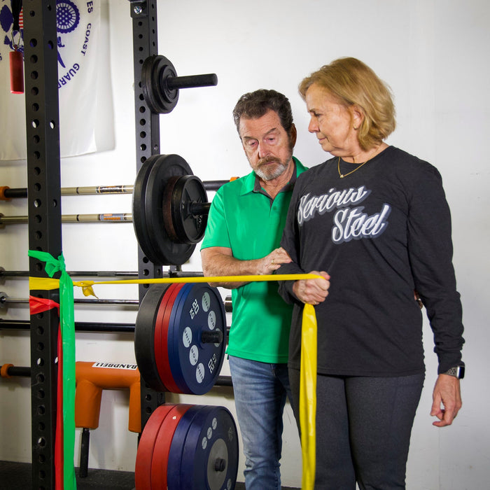 Physical Therapy Exercise Bands - 4" x 5' - Sweatfully