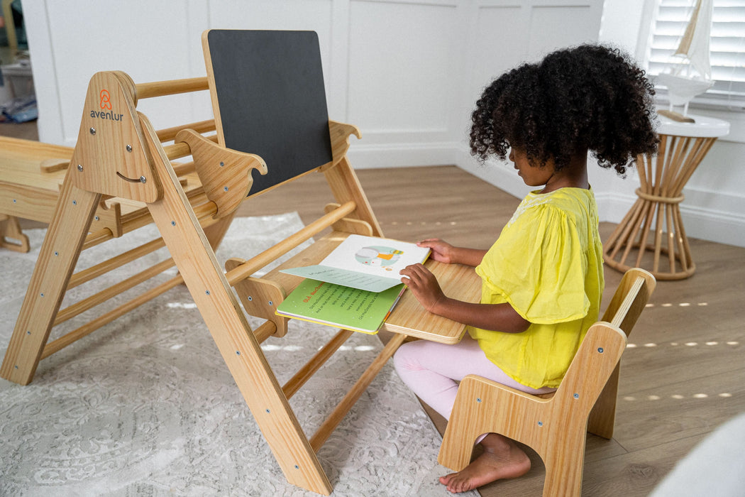 Desk and Chair Attachment to the Hazel & Olive - Sweatfully