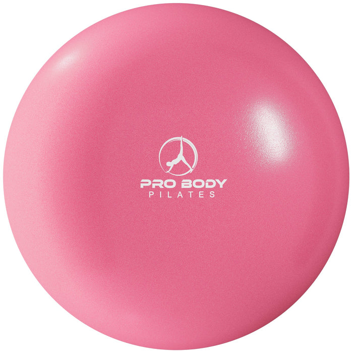 9 Inch Small Exercise Ball for Stability, Barre, Pilates, Yoga, and Balance - Sweatfully