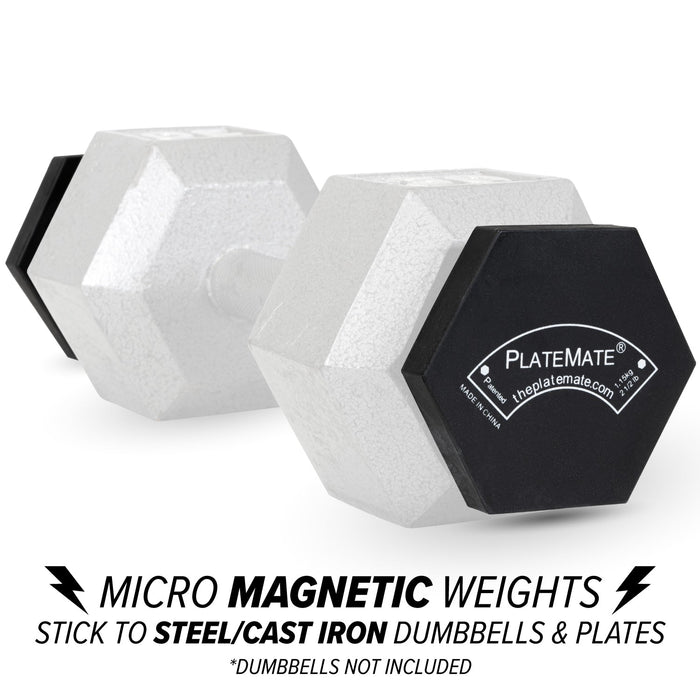 2.5 lb Hex PlateMate (Pair) - Sweatfully