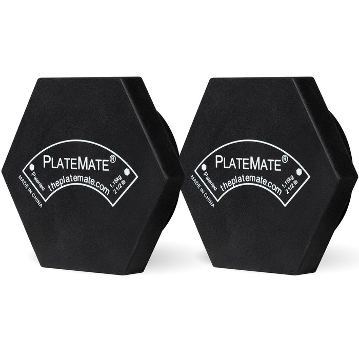 2.5 lb Hex PlateMate (Pair) - Sweatfully
