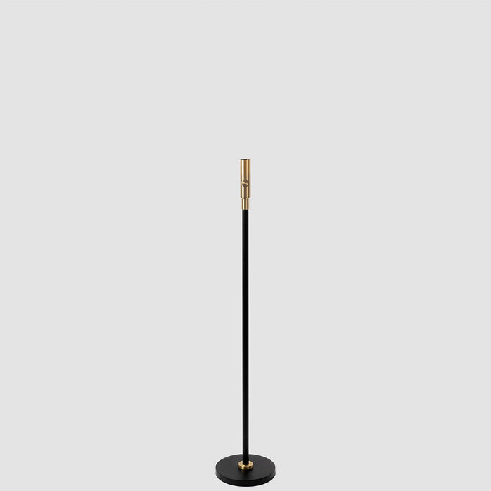 Poise Adjustable Floor Lamp in Brass - Sweatfully