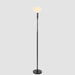 Poise Adjustable Floor Lamp in Graphite + Oval II - Sweatfully