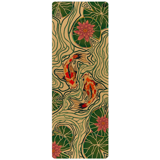 Pond of Harmony Aura Cork Yoga Mat - Sweatfully