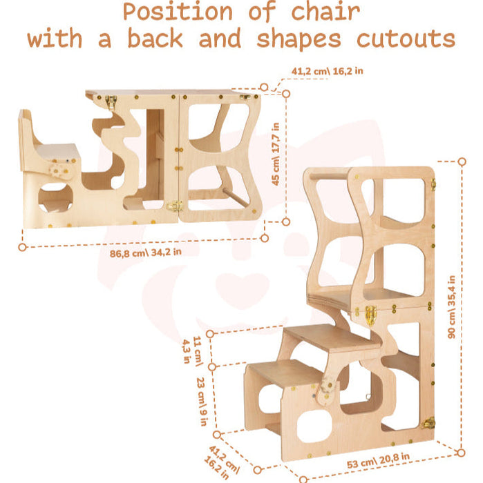 Convertible Kitchen Tower - Sweatfully