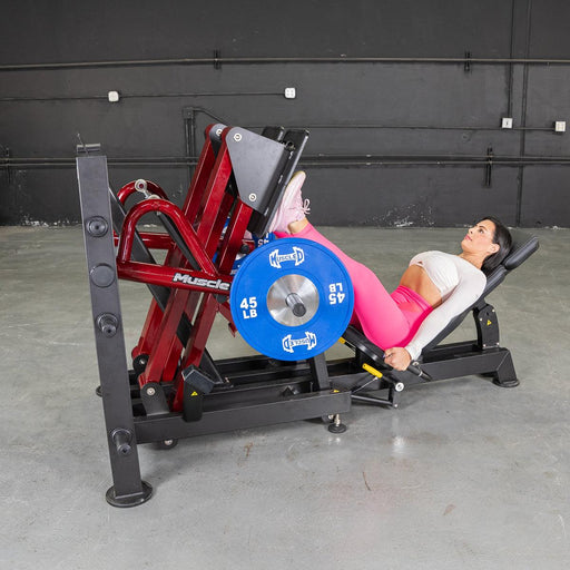 Power Leverage V2  Iso Lateral 45 Degree Leg Press - Muscle D Fitness - Sweatfully