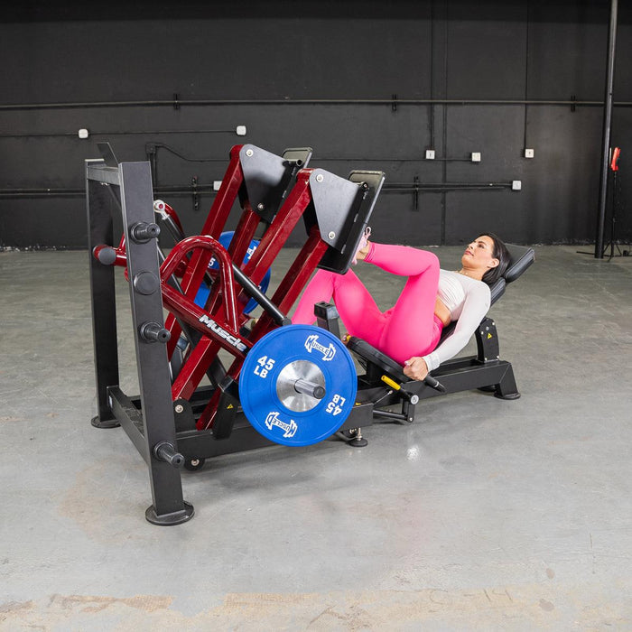 Power Leverage V2  Iso Lateral 45 Degree Leg Press - Muscle D Fitness - Sweatfully