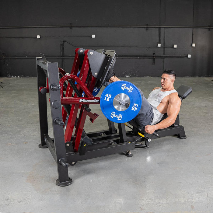 Power Leverage V2  Iso Lateral 45 Degree Leg Press - Muscle D Fitness - Sweatfully