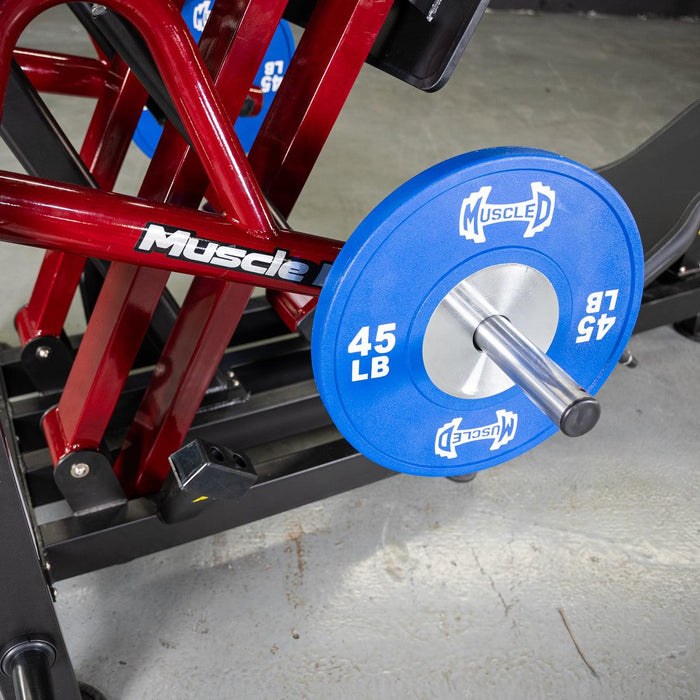 Power Leverage V2  Iso Lateral 45 Degree Leg Press - Muscle D Fitness - Sweatfully