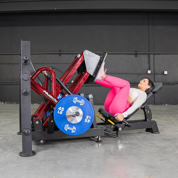Power Leverage V2  Iso Lateral 45 Degree Leg Press - Muscle D Fitness - Sweatfully