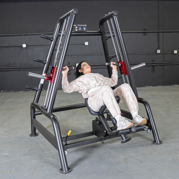 Power Leverage V2 Convergent Bench - Muscle D Fitness - Incline, Shoulder Press - Sweatfully