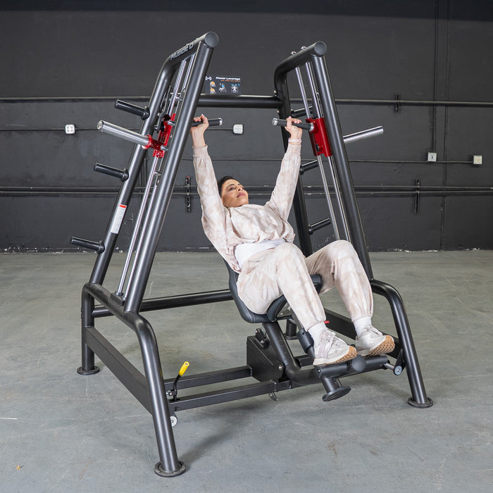 Power Leverage V2 Convergent Bench - Muscle D Fitness - Incline, Shoulder Press - Sweatfully