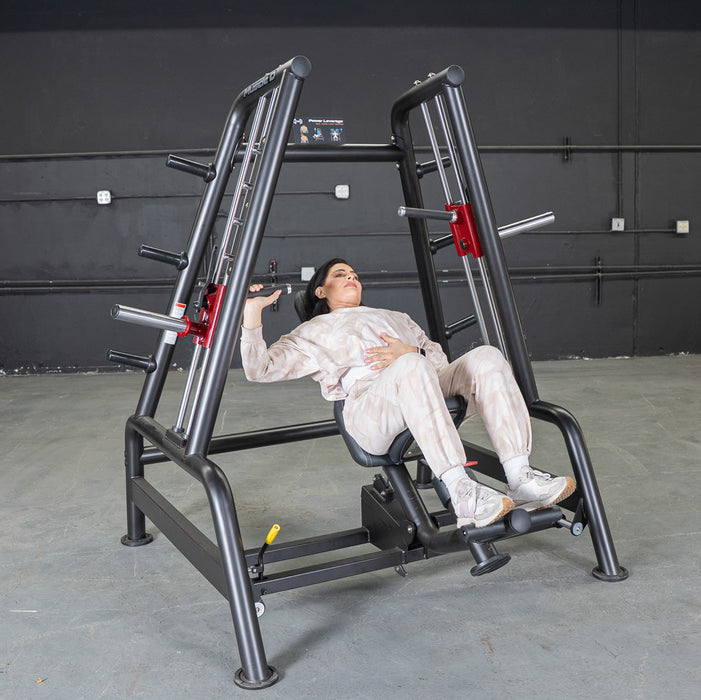 Power Leverage V2 Convergent Bench - Muscle D Fitness - Incline, Shoulder Press - Sweatfully