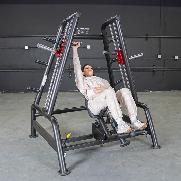Power Leverage V2 Convergent Bench - Muscle D Fitness - Incline, Shoulder Press - Sweatfully