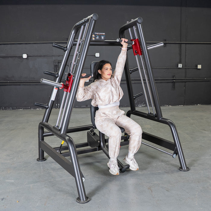 Power Leverage V2 Convergent Bench - Muscle D Fitness - Incline, Shoulder Press - Sweatfully
