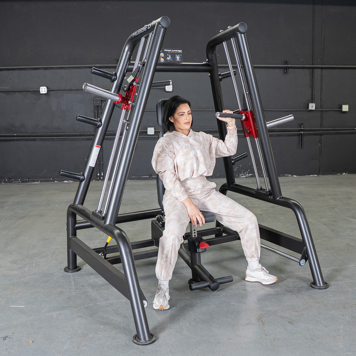 Power Leverage V2 Convergent Bench - Muscle D Fitness - Incline, Shoulder Press - Sweatfully