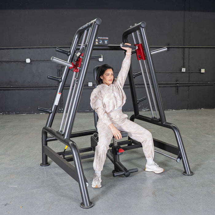 Power Leverage V2 Convergent Bench - Muscle D Fitness - Incline, Shoulder Press - Sweatfully